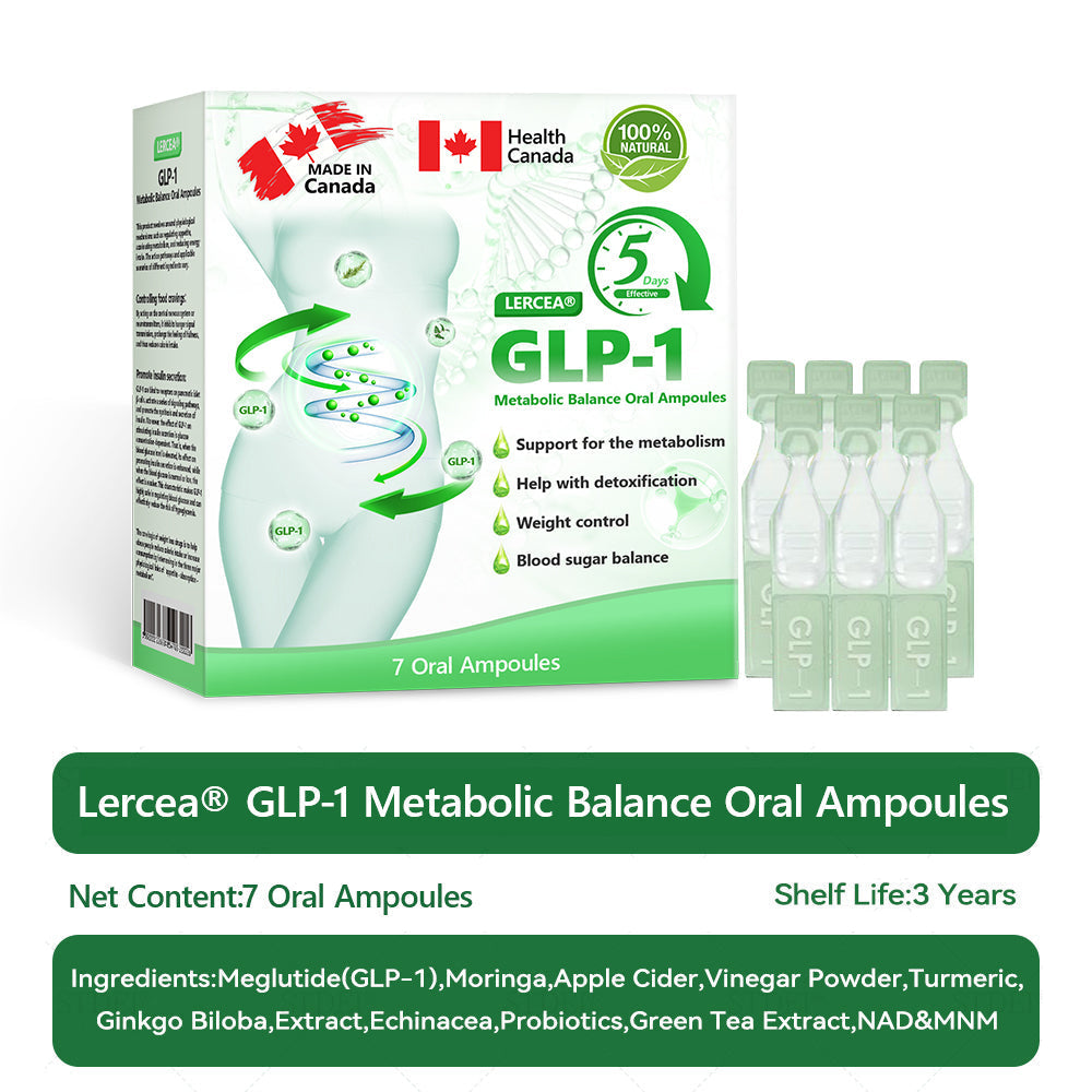 30% OFF🎁🎁𝐋𝙀𝑹𝐂𝗘𝗔® 𝑮𝗟𝐏-𝟭 Metabolic Balance Oral Ampoules👩‍⚕️