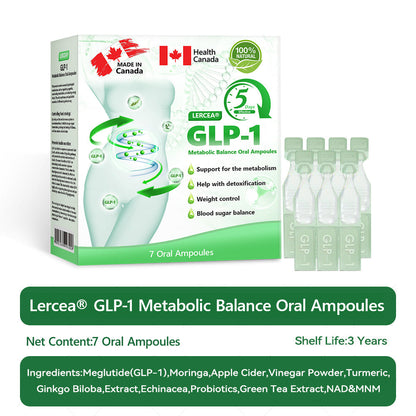 30% OFF🎁🎁𝐋𝙀𝑹𝐂𝗘𝗔® 𝑮𝗟𝐏-𝟭 Metabolic Balance Oral Ampoules👩‍⚕️