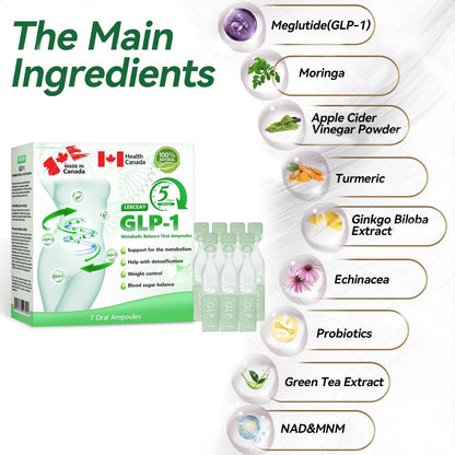 30% OFF🎁🎁𝐋𝙀𝑹𝐂𝗘𝗔® 𝑮𝗟𝐏-𝟭 Metabolic Balance Oral Ampoules👩‍⚕️
