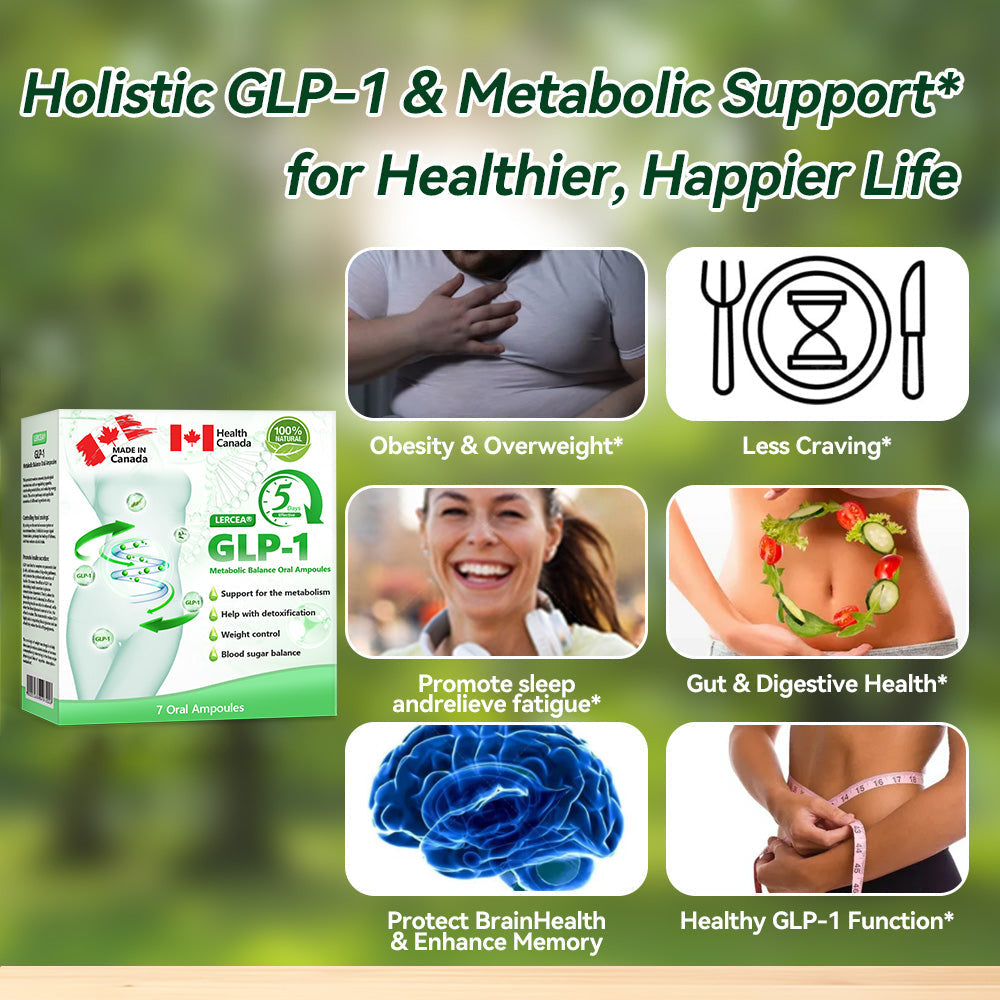 30% OFF🎁🎁𝐋𝙀𝑹𝐂𝗘𝗔® 𝑮𝗟𝐏-𝟭 Metabolic Balance Oral Ampoules👩‍⚕️
