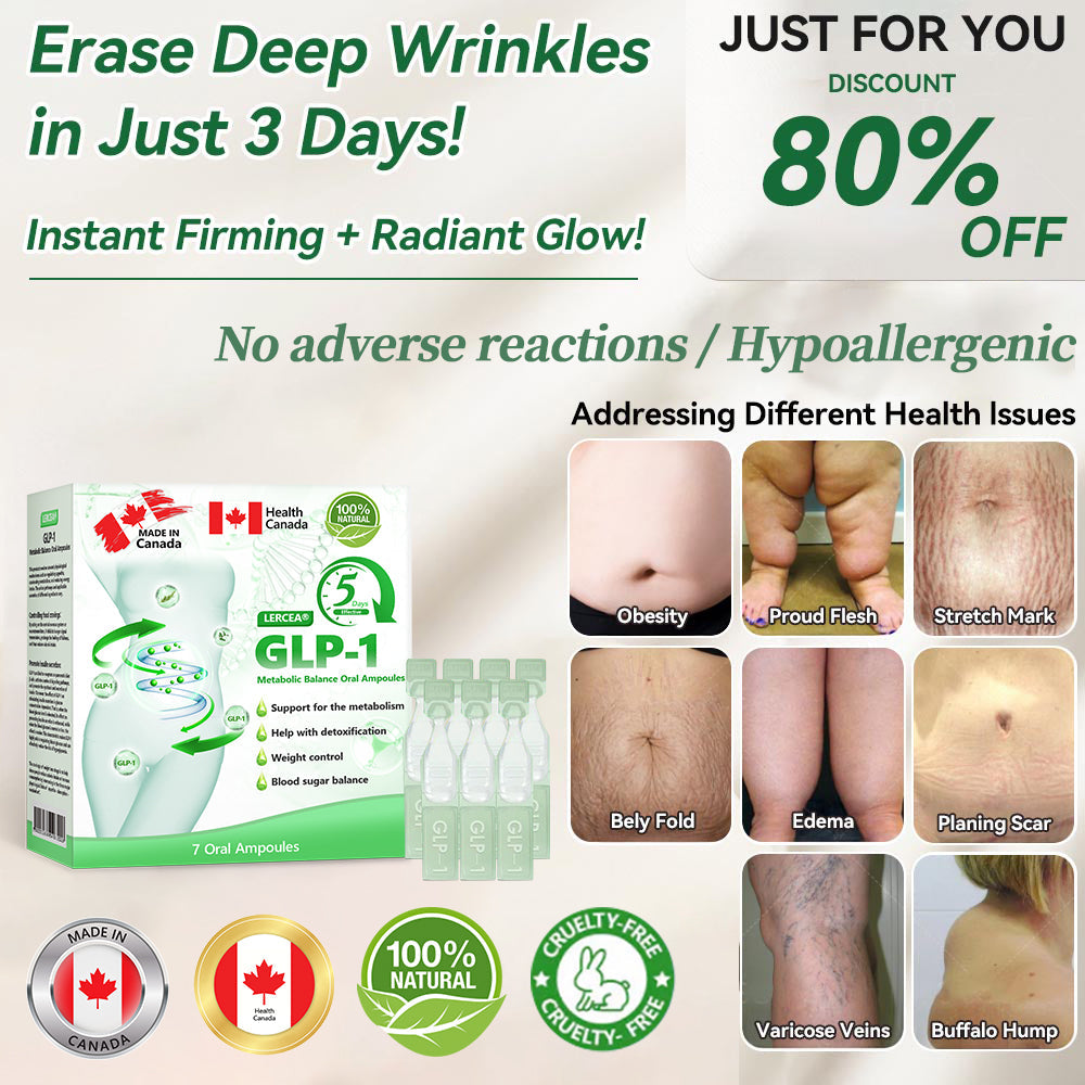 30% OFF🎁🎁𝐋𝙀𝑹𝐂𝗘𝗔® 𝑮𝗟𝐏-𝟭 Metabolic Balance Oral Ampoules👩‍⚕️